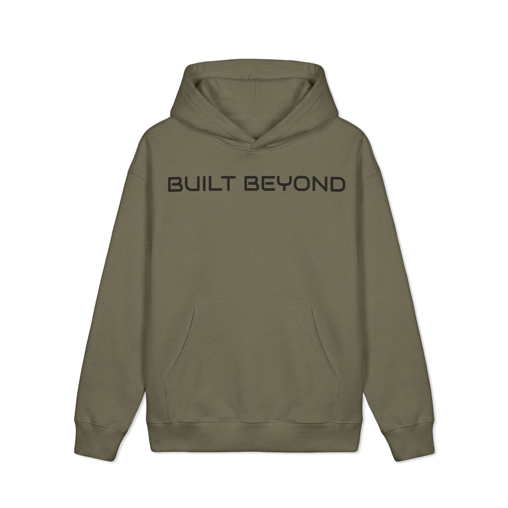 Built Beyond Fitness Hoodie — Vintage Gym Logo Pullover