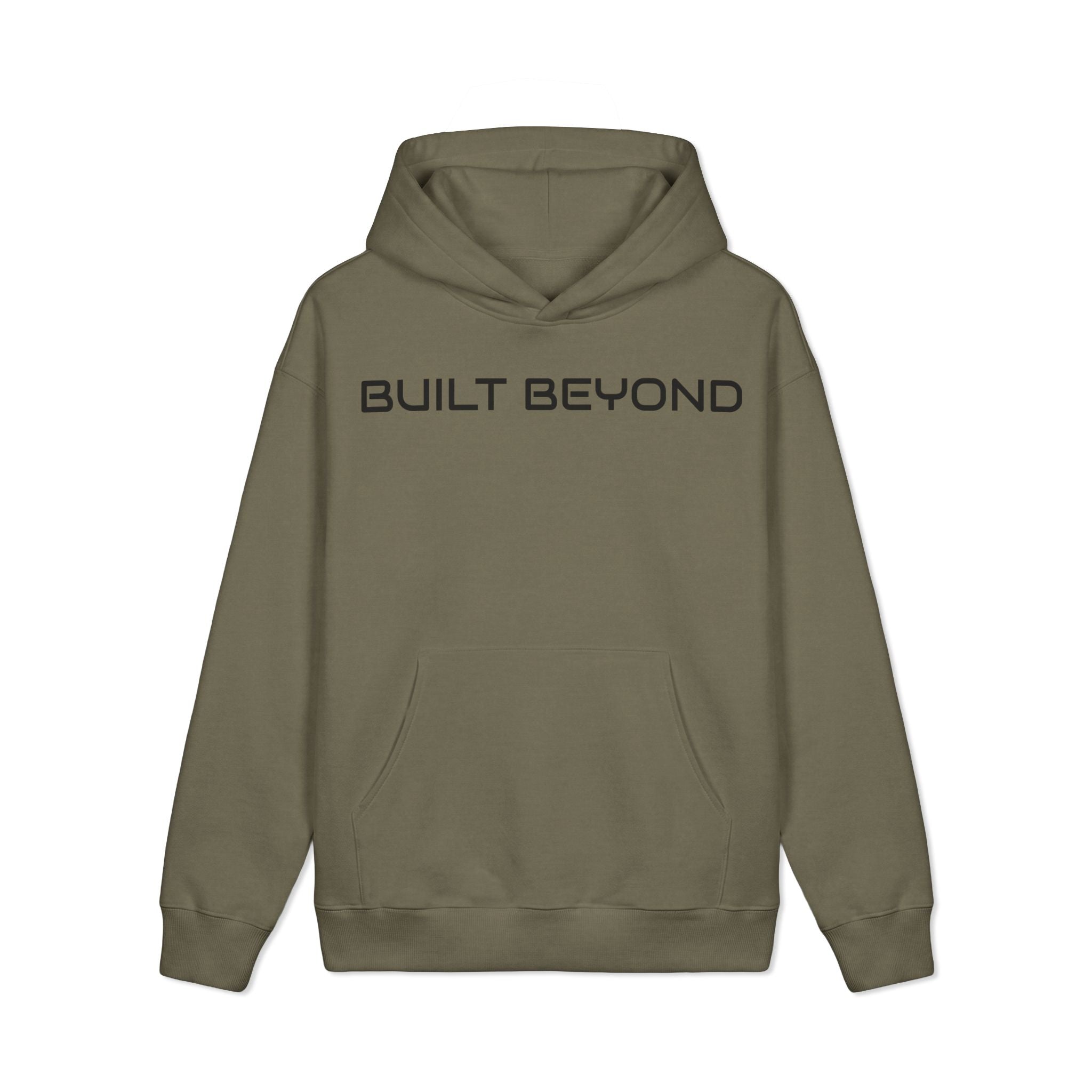 Built Beyond Fitness Hoodie — Vintage Gym Logo Pullover
