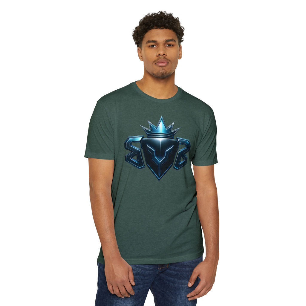 Blue Crown Emblem T-Shirt | Built Beyond Graphic Tee