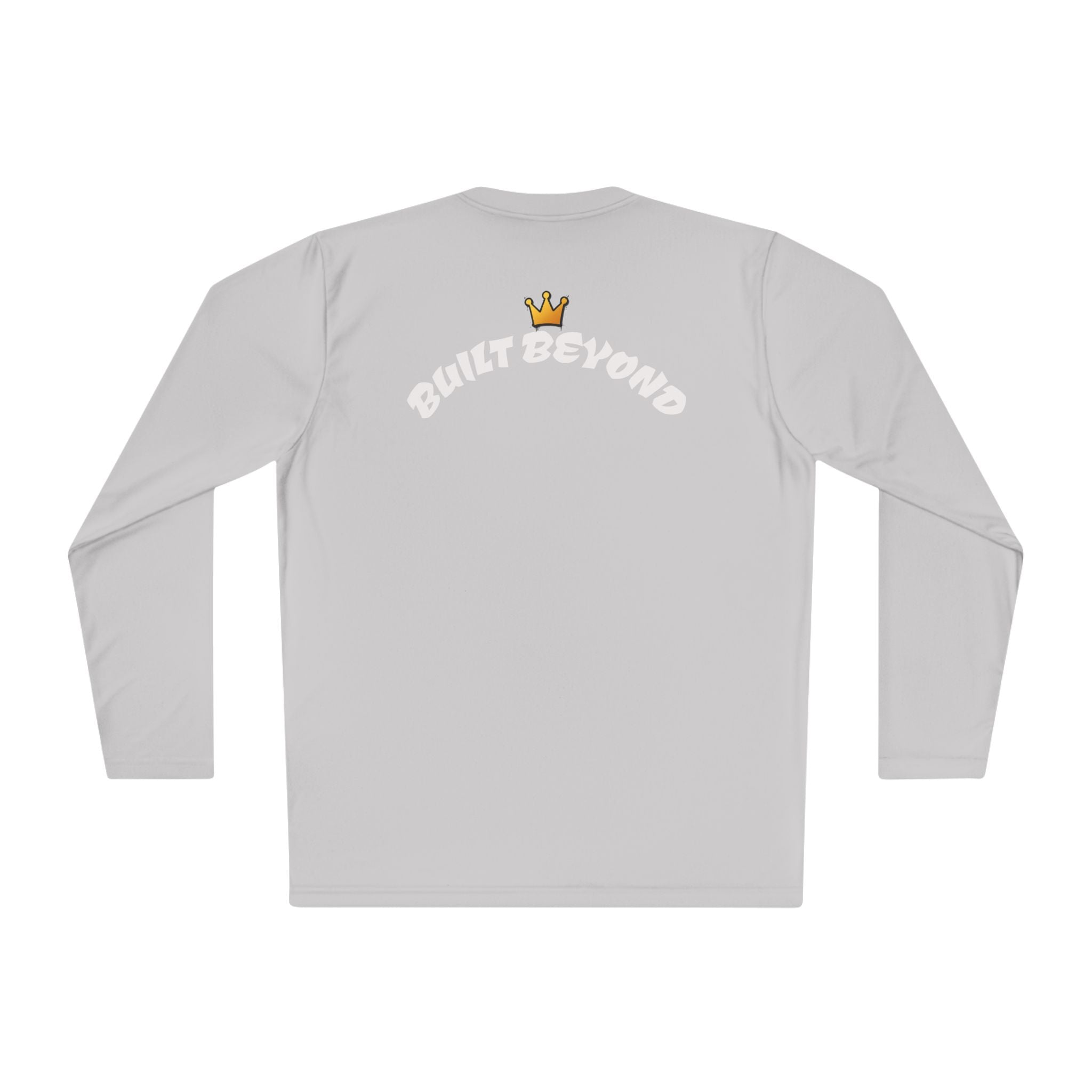 Built Beyond Long Sleeve Tee — Minimal Crown Graphic