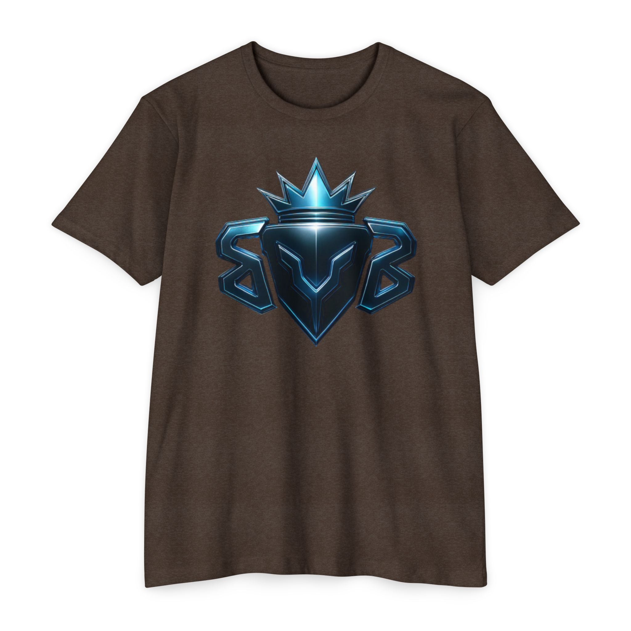 Blue Crown Emblem T-Shirt | Built Beyond Graphic Tee
