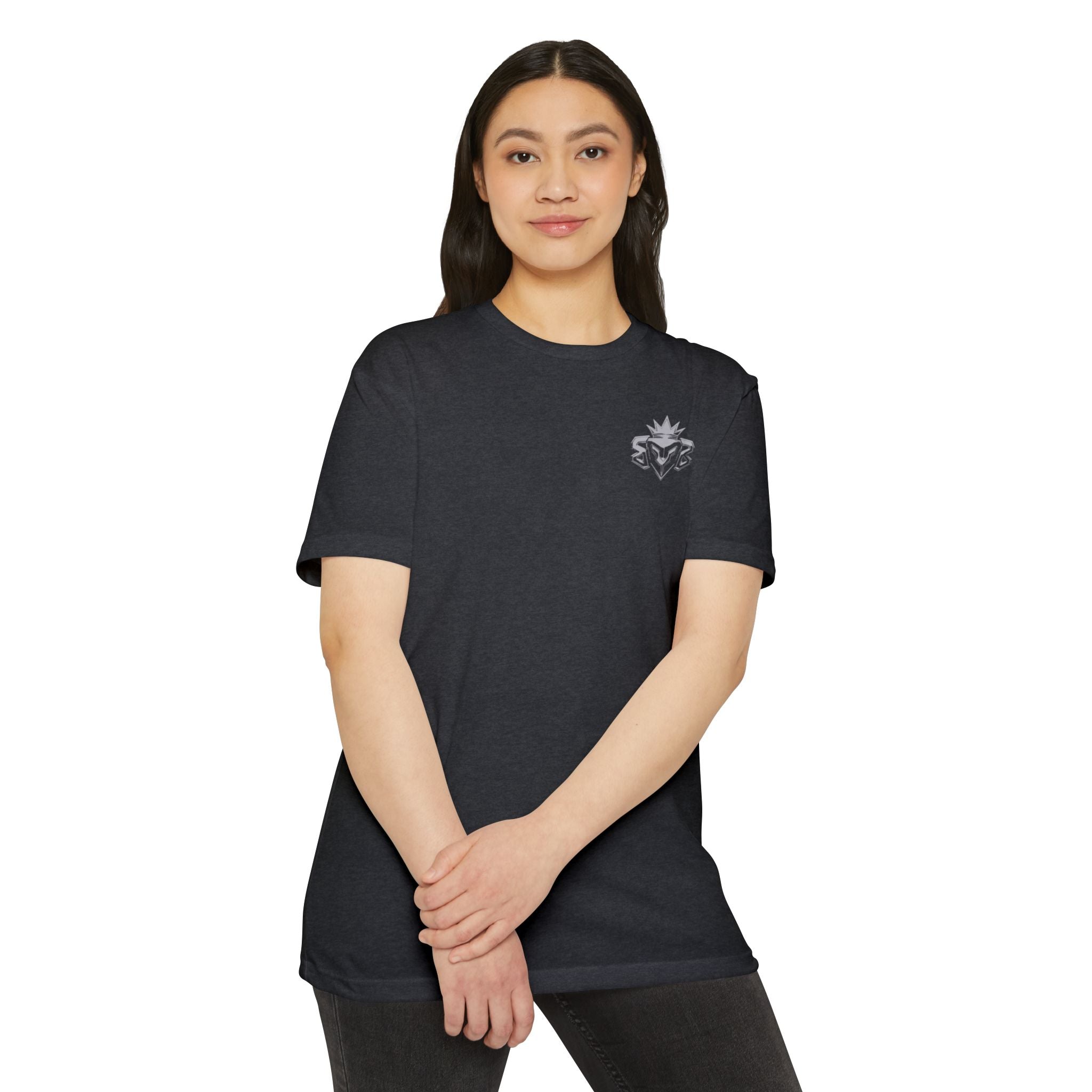 Built Beyond Logo T-Shirt — Minimal Front Emblem, Bold Back Graphic