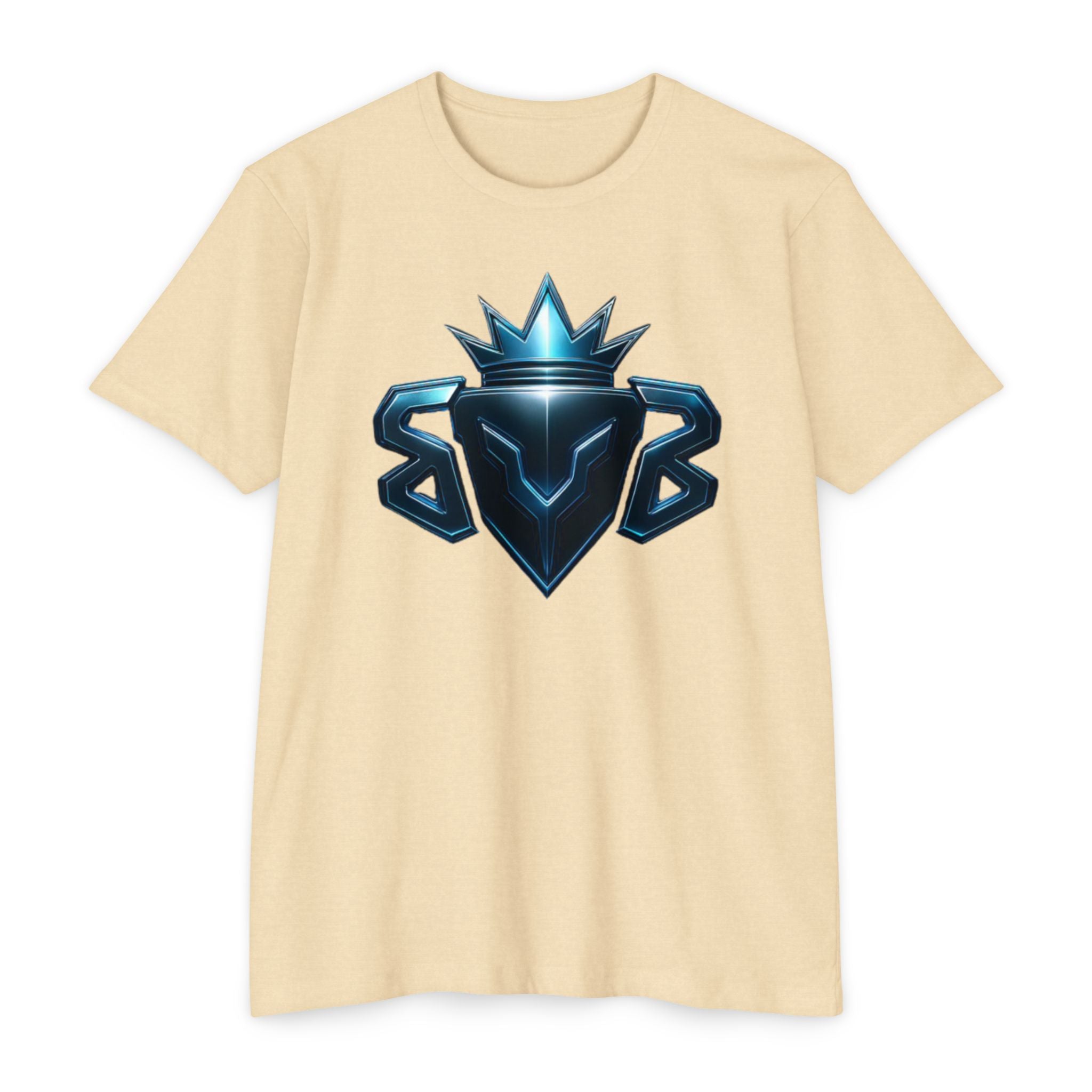 Blue Crown Emblem T-Shirt | Built Beyond Graphic Tee