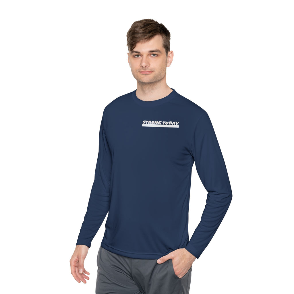 Built Beyond Long Sleeve Tee — Minimal Crown Graphic