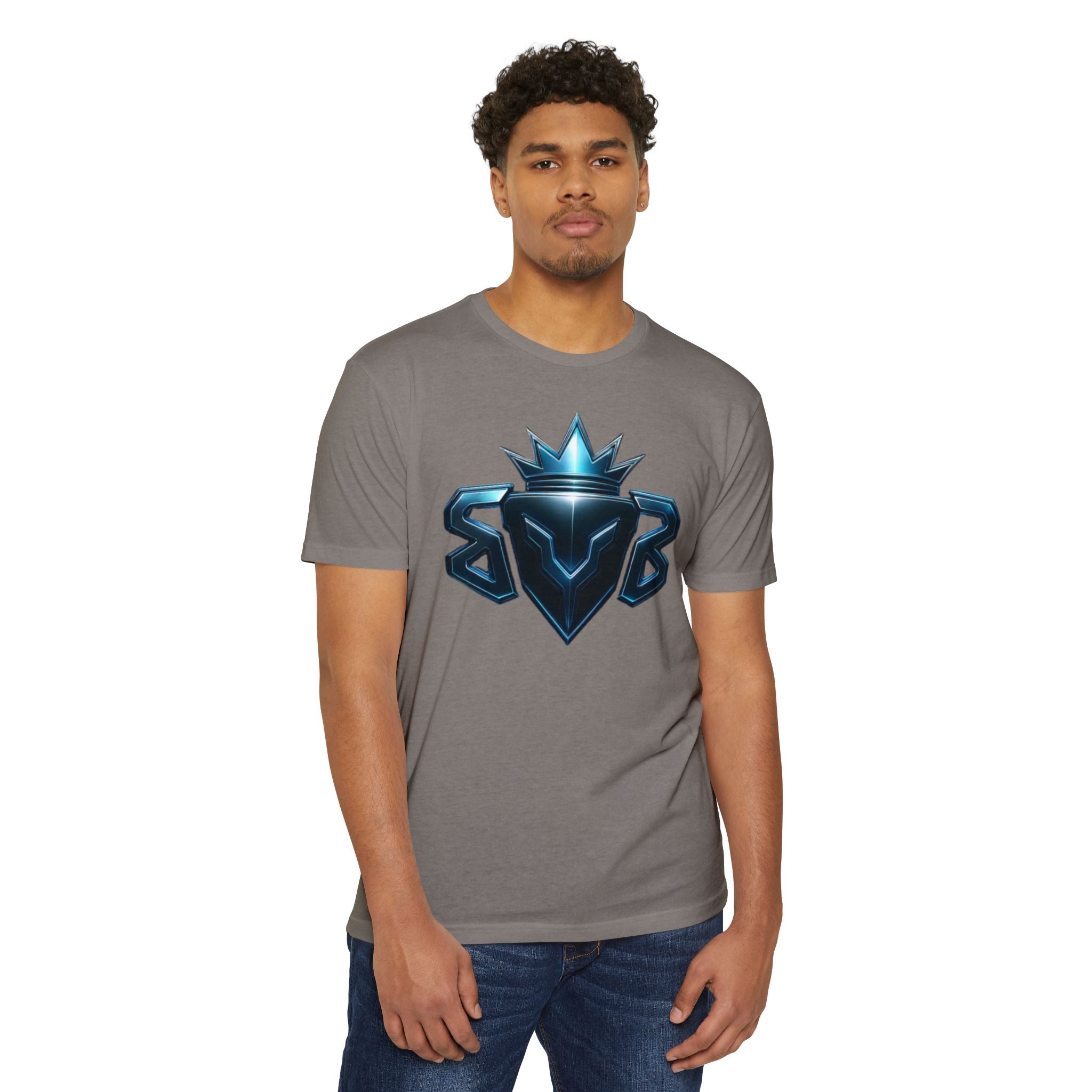 Blue Crown Emblem T-Shirt | Built Beyond Graphic Tee