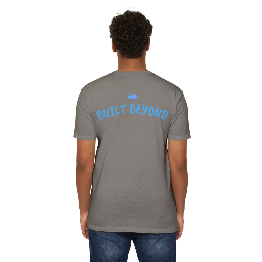 Blue Crown Emblem T-Shirt | Built Beyond Graphic Tee