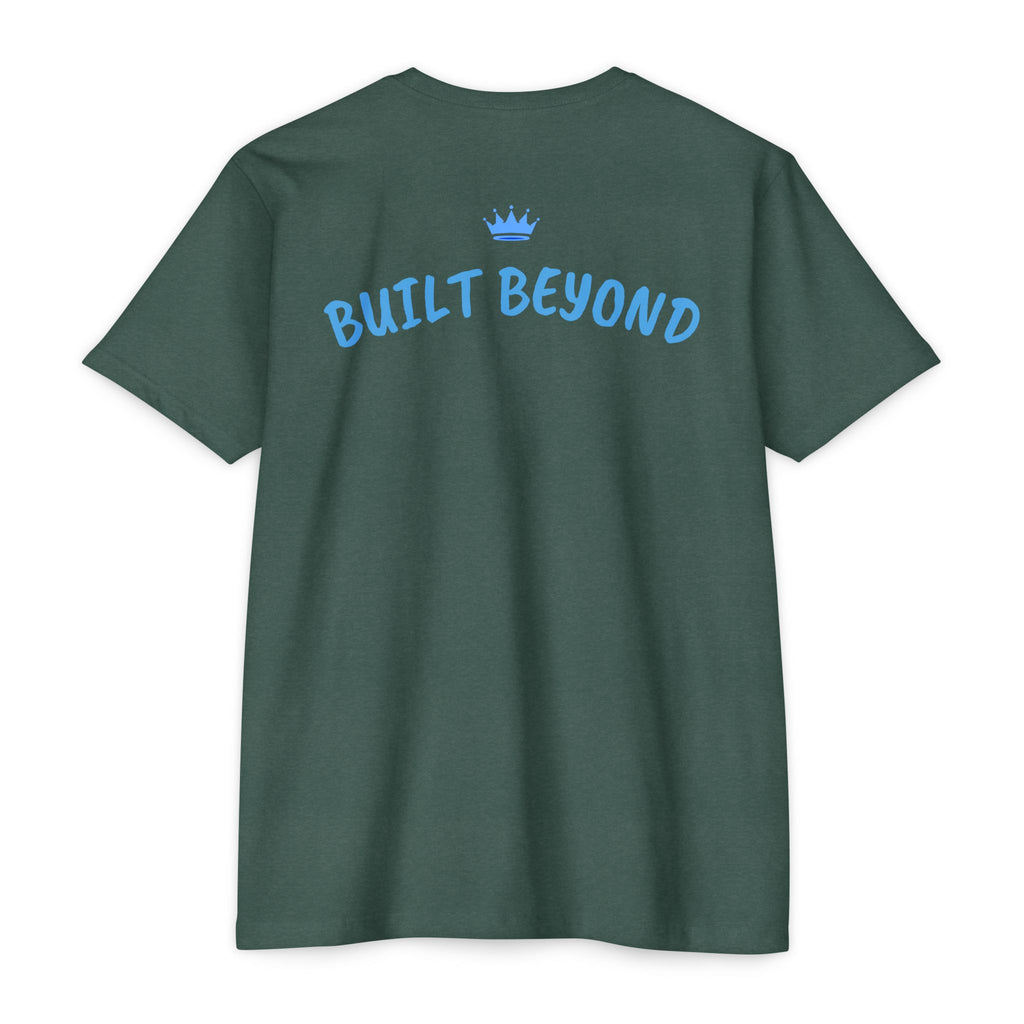 Blue Crown Emblem T-Shirt | Built Beyond Graphic Tee
