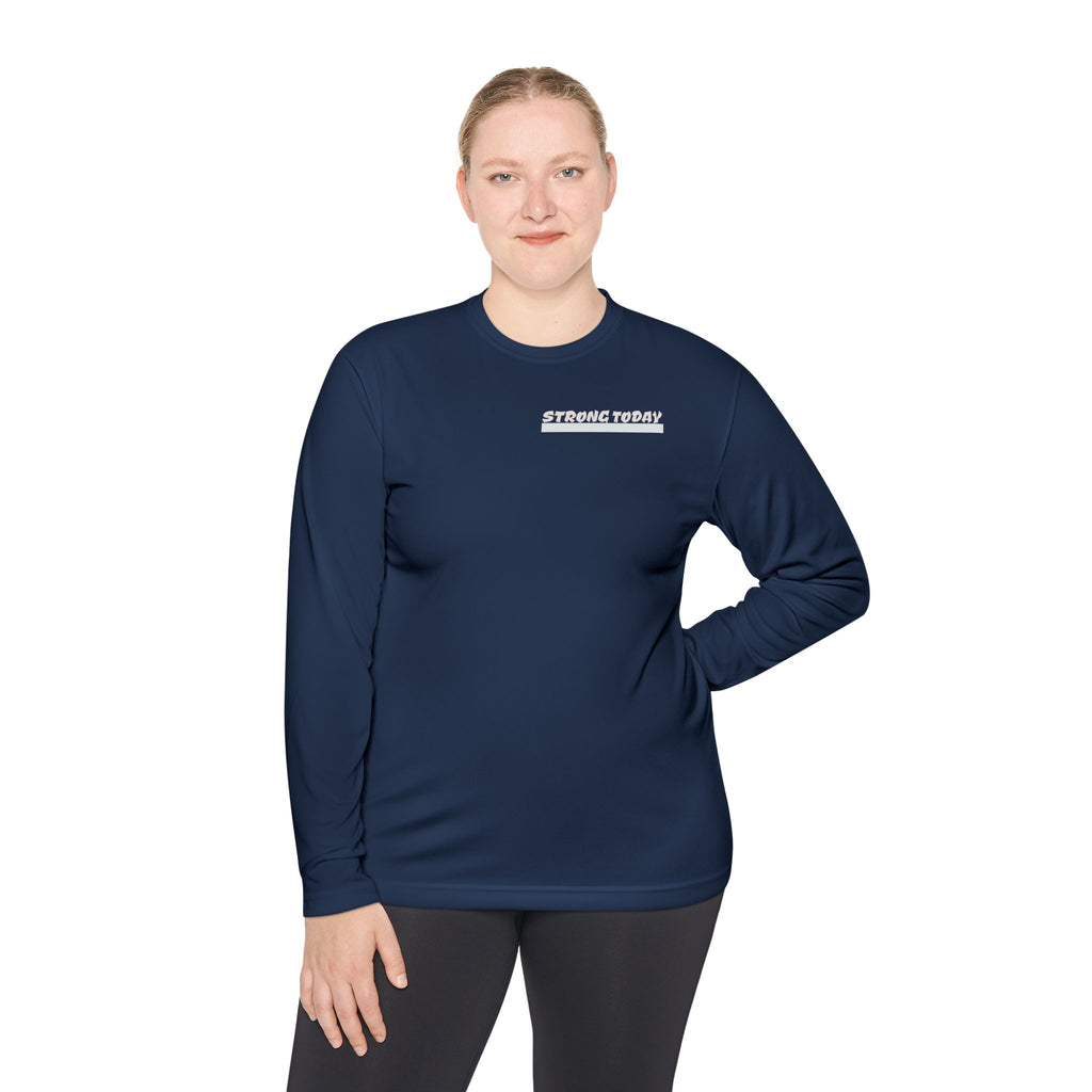 Built Beyond Long Sleeve Tee — Minimal Crown Graphic