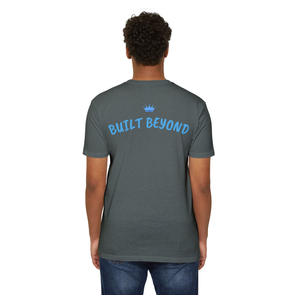 Blue Crown Emblem T-Shirt | Built Beyond Graphic Tee