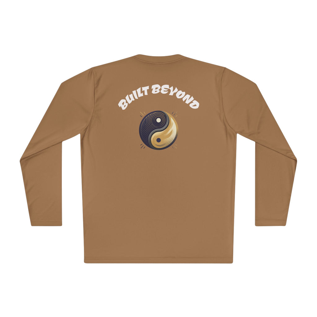 Built Beyond Long Sleeve Tee — Minimal Crown Graphic