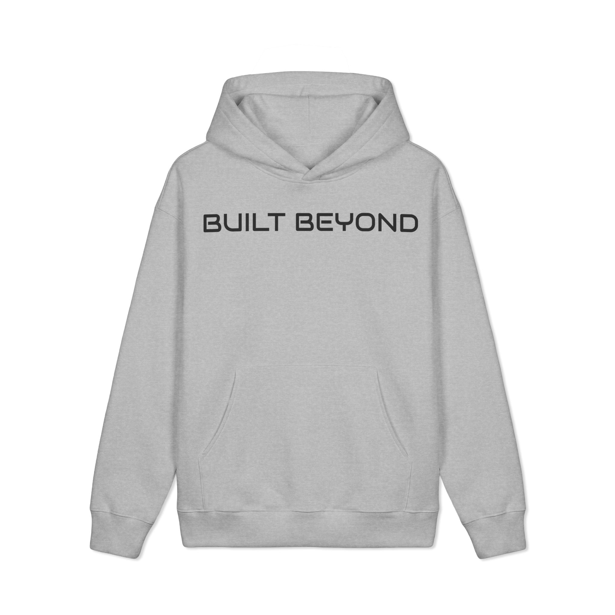Built Beyond Fitness Hoodie — Vintage Gym Logo Pullover
