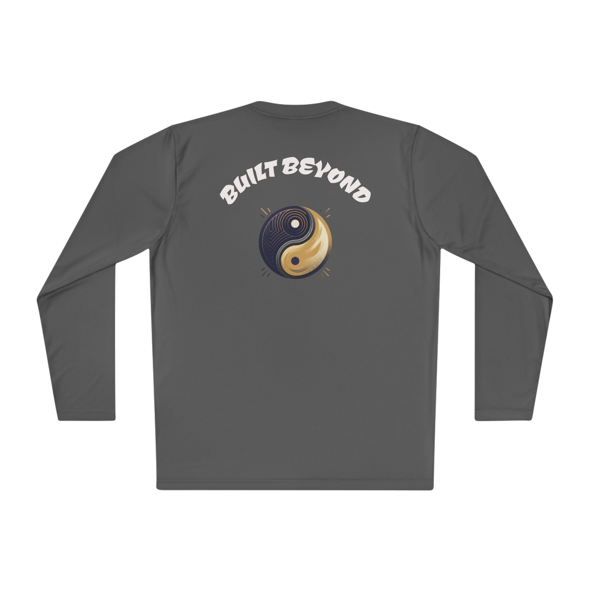 Built Beyond Long Sleeve Tee — Minimal Crown Graphic