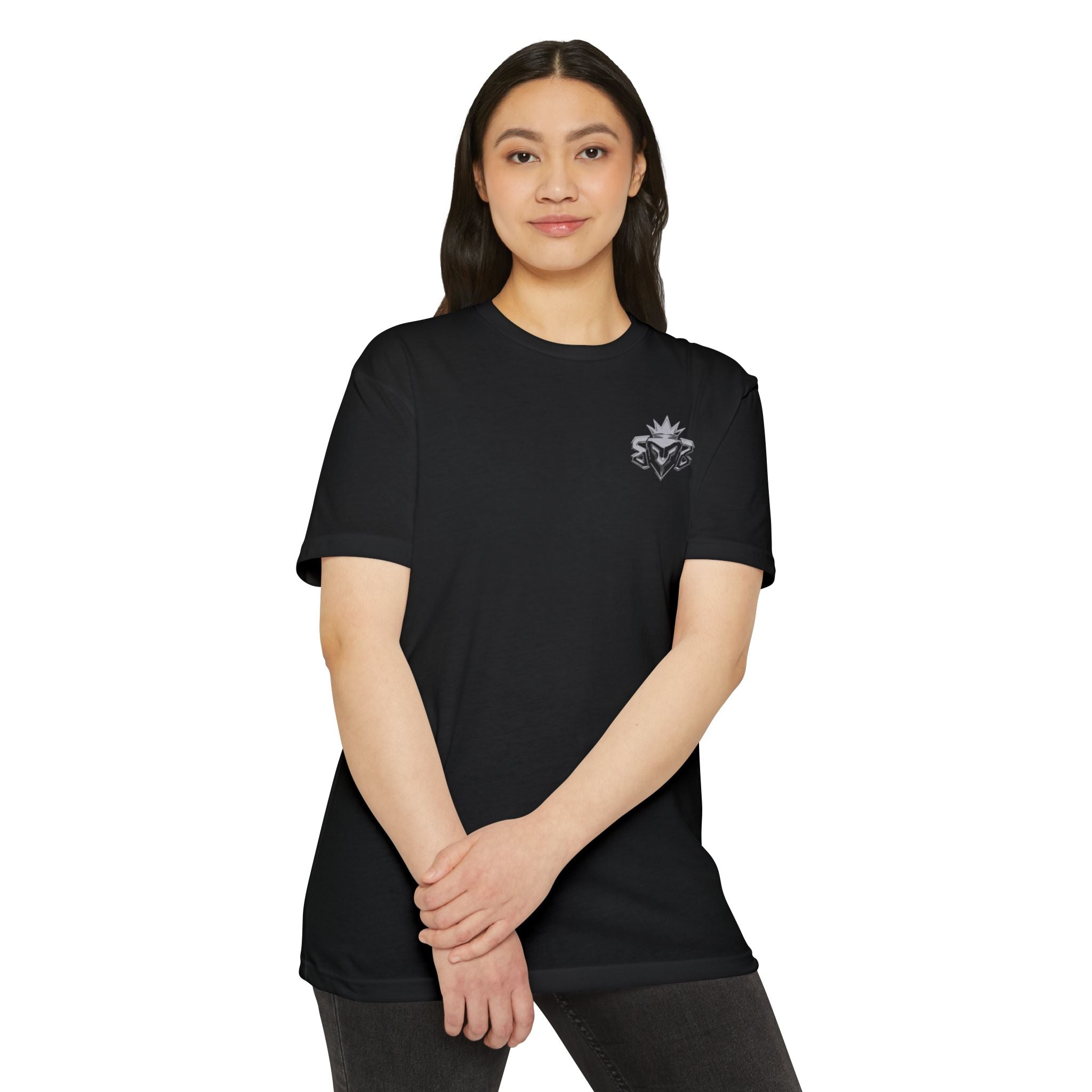 Built Beyond Logo T-Shirt — Minimal Front Emblem, Bold Back Graphic