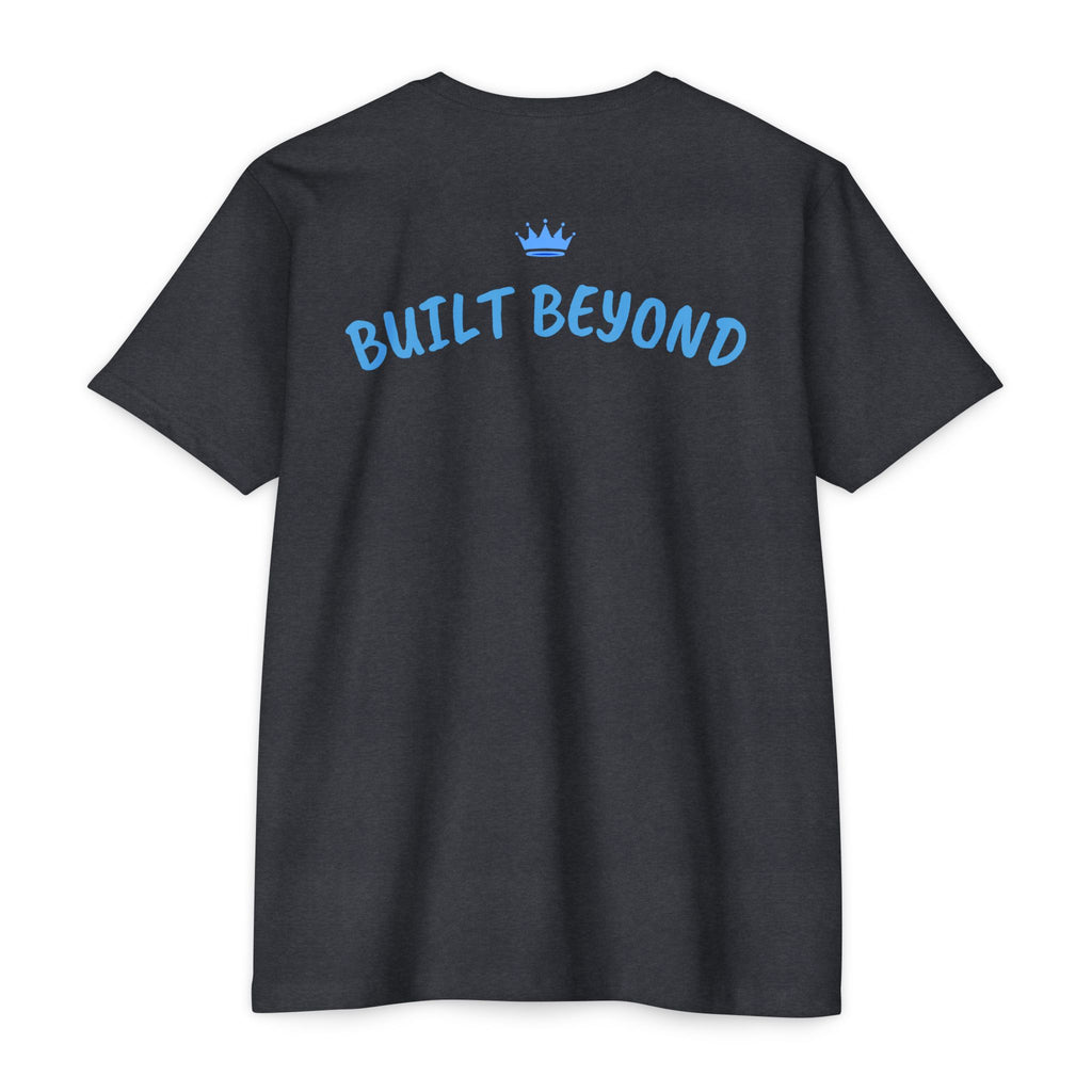 Blue Crown Emblem T-Shirt | Built Beyond Graphic Tee