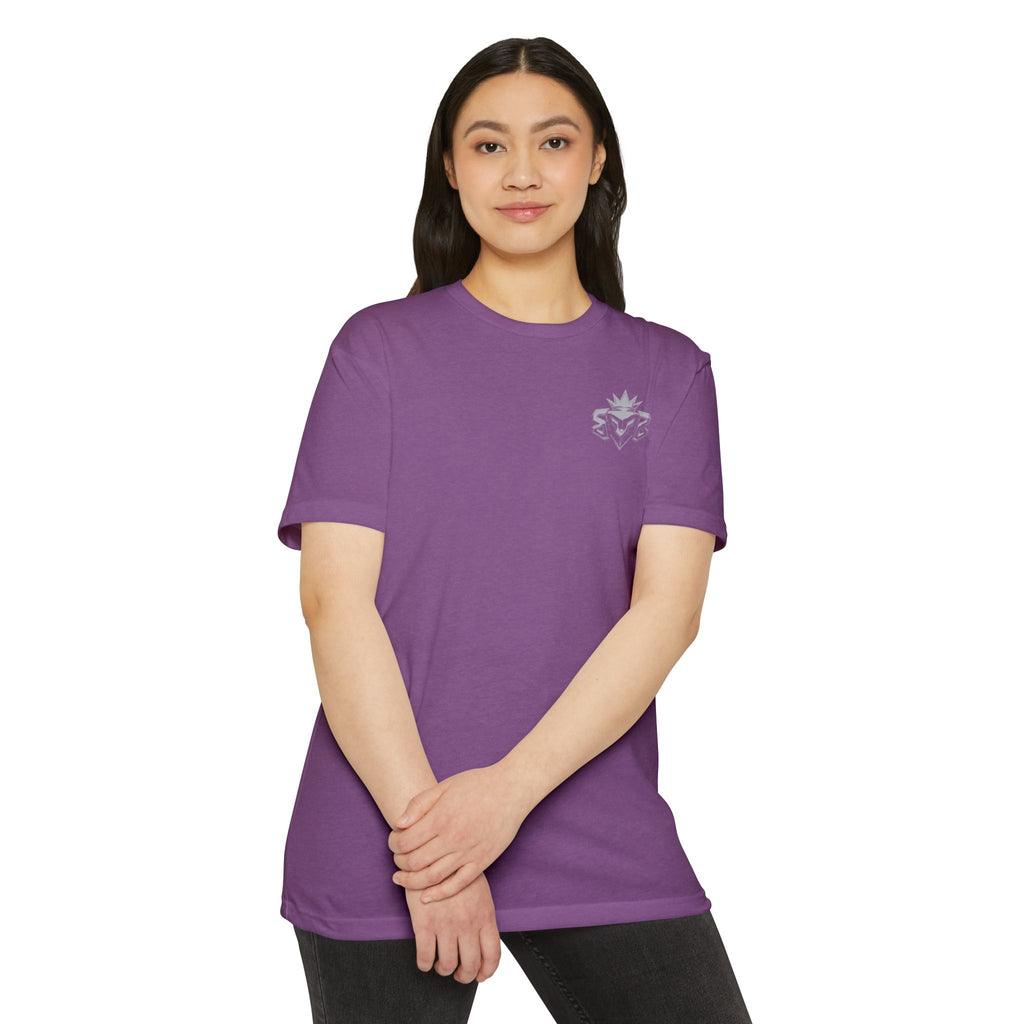 Built Beyond Logo T-Shirt — Minimal Front Emblem, Bold Back Graphic