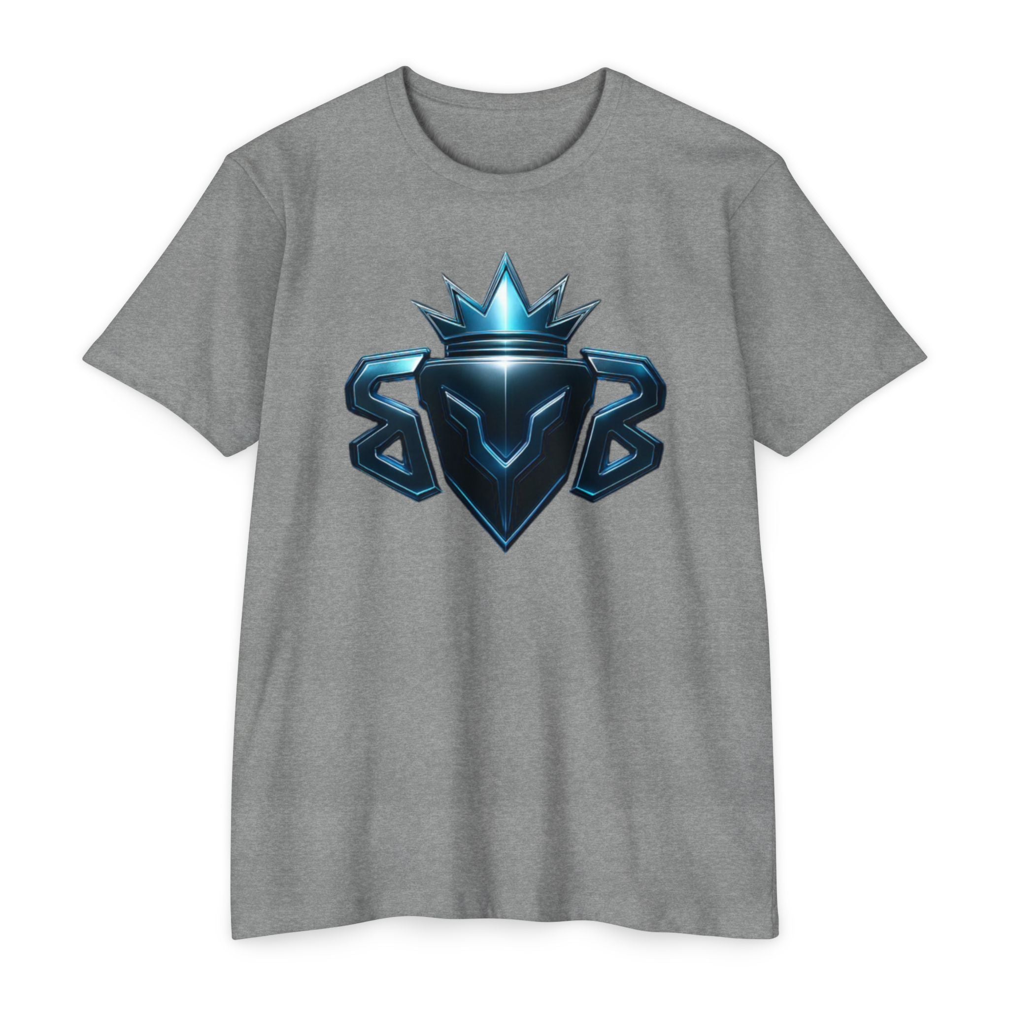 Blue Crown Emblem T-Shirt | Built Beyond Graphic Tee
