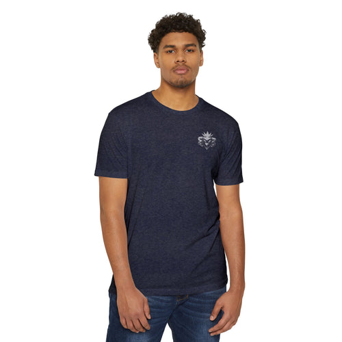 Built Beyond Logo T-Shirt — Minimal Front Emblem, Bold Back Graphic