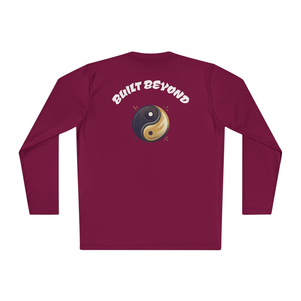 Built Beyond Long Sleeve Tee — Minimal Crown Graphic