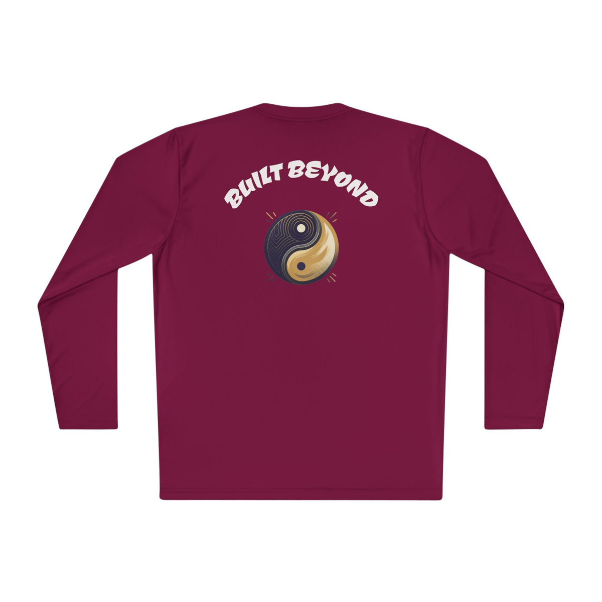 Built Beyond Long Sleeve Tee — Minimal Crown Graphic