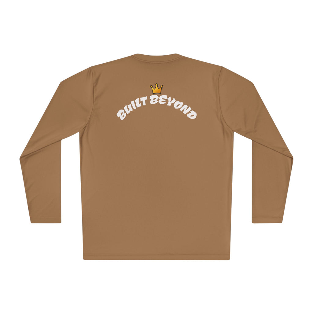 Built Beyond Long Sleeve Tee — Minimal Crown Graphic