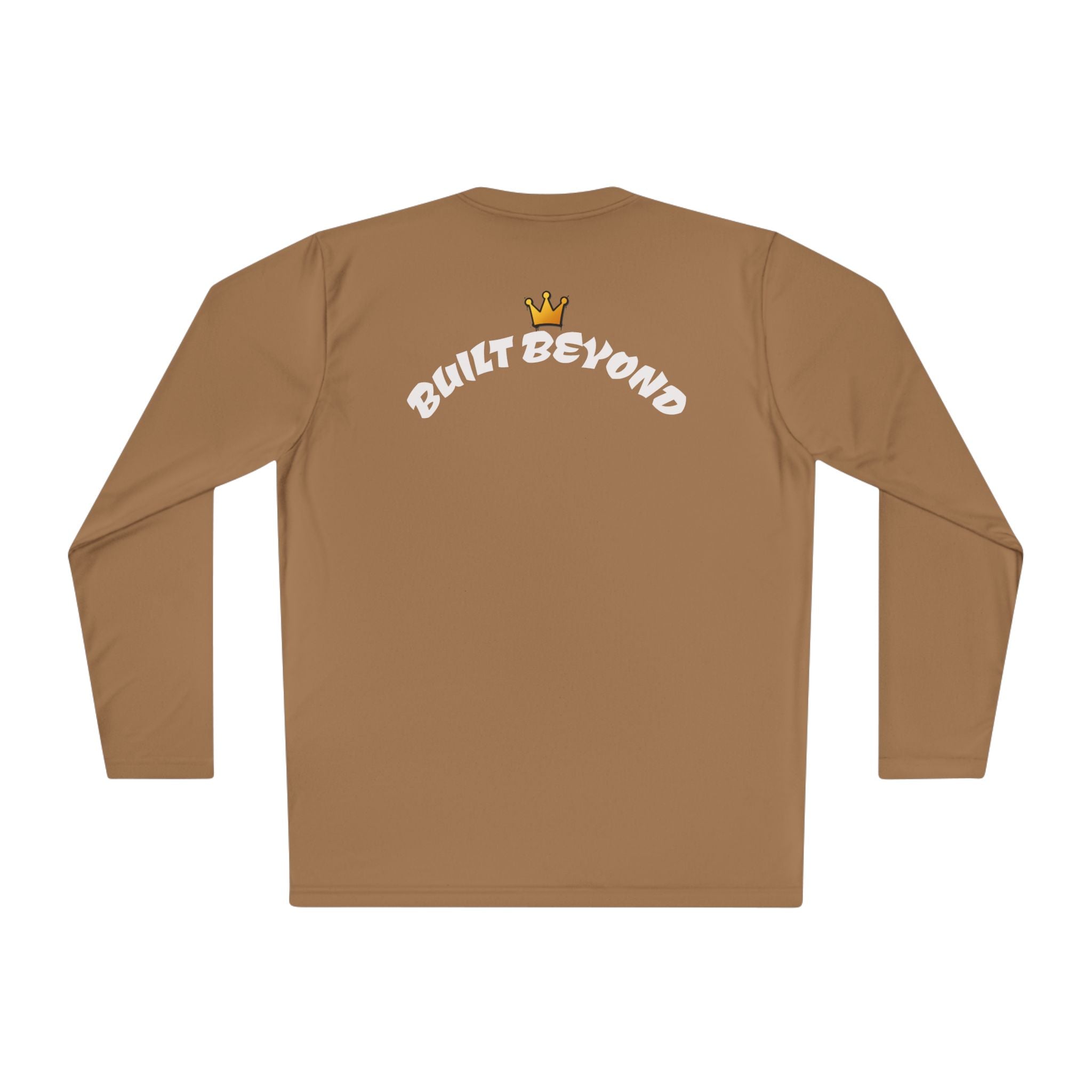 Built Beyond Long Sleeve Tee — Minimal Crown Graphic