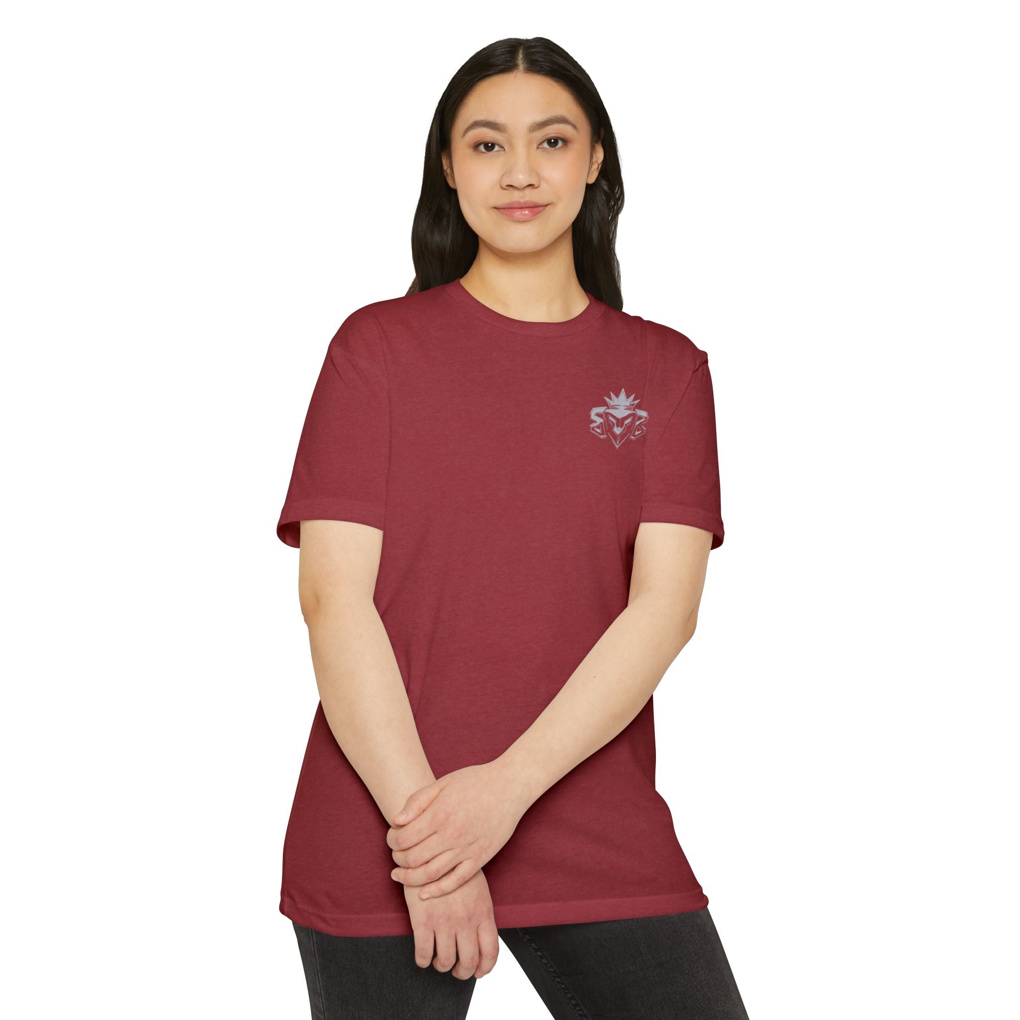 Built Beyond Logo T-Shirt — Minimal Front Emblem, Bold Back Graphic