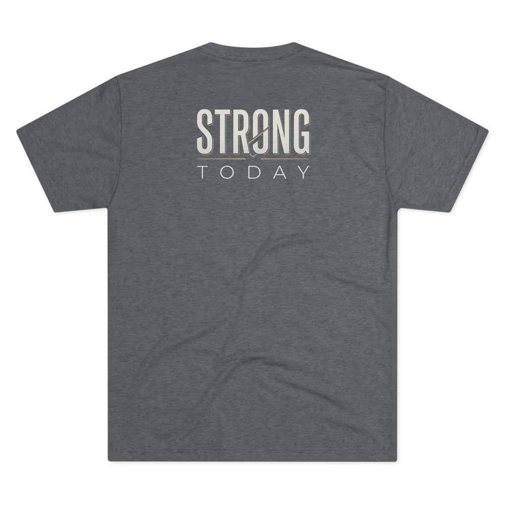 Built Beyond / Strong Today Tee — Motivational Fitness T-Shirt