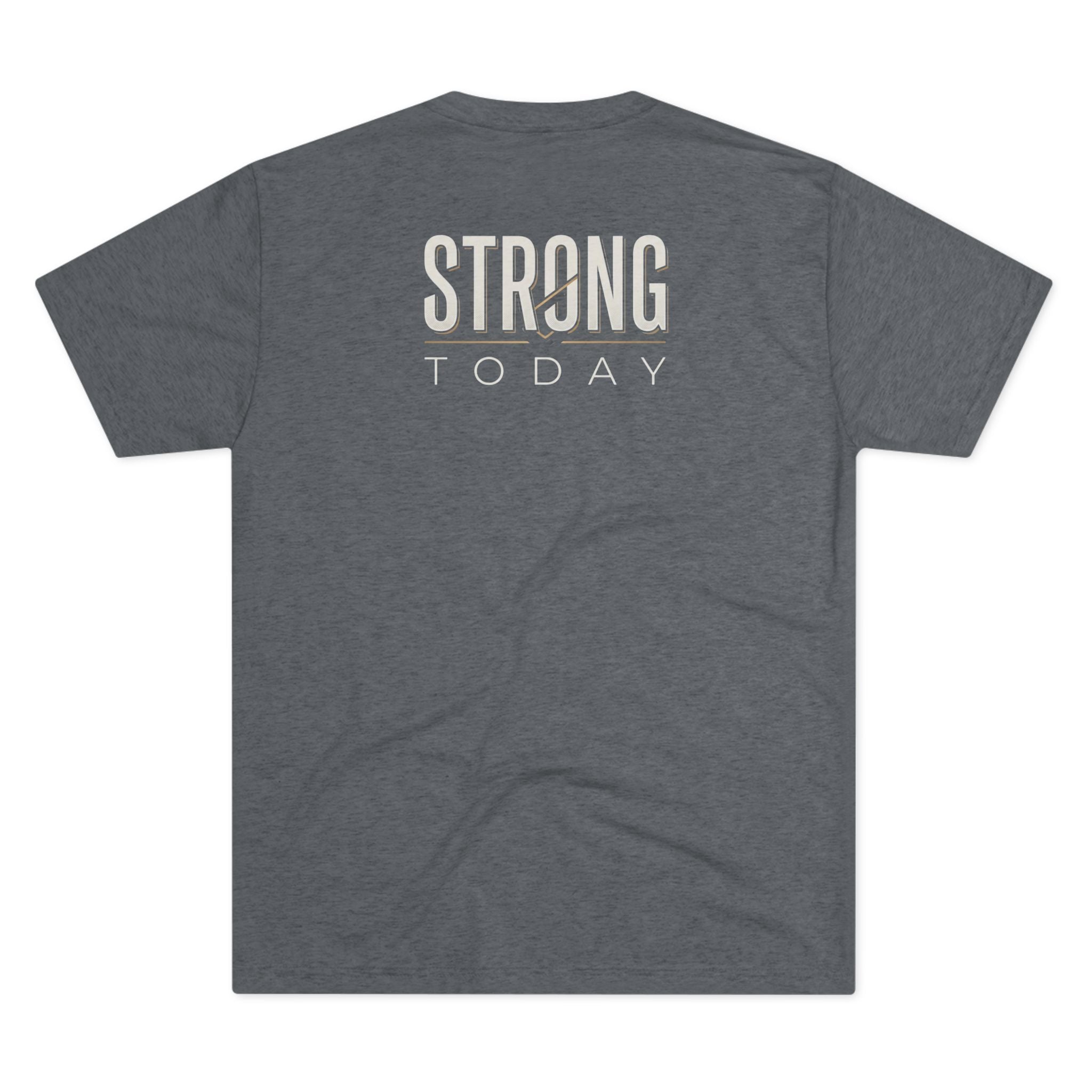 Built Beyond / Strong Today Tee — Motivational Fitness T-Shirt