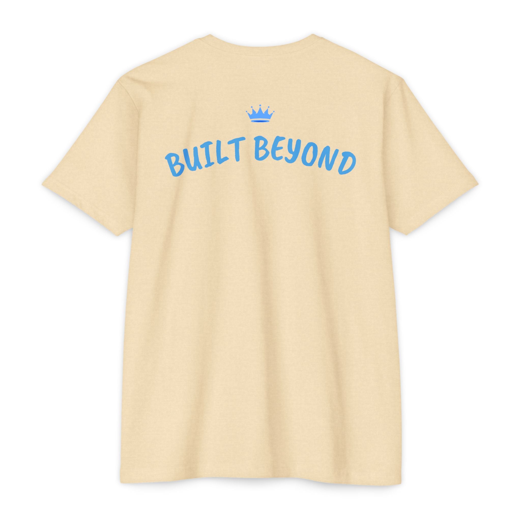 Blue Crown Emblem T-Shirt | Built Beyond Graphic Tee