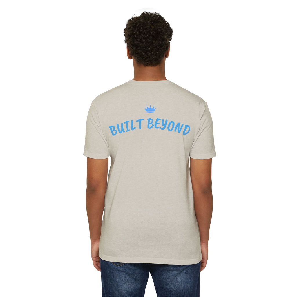 Blue Crown Emblem T-Shirt | Built Beyond Graphic Tee