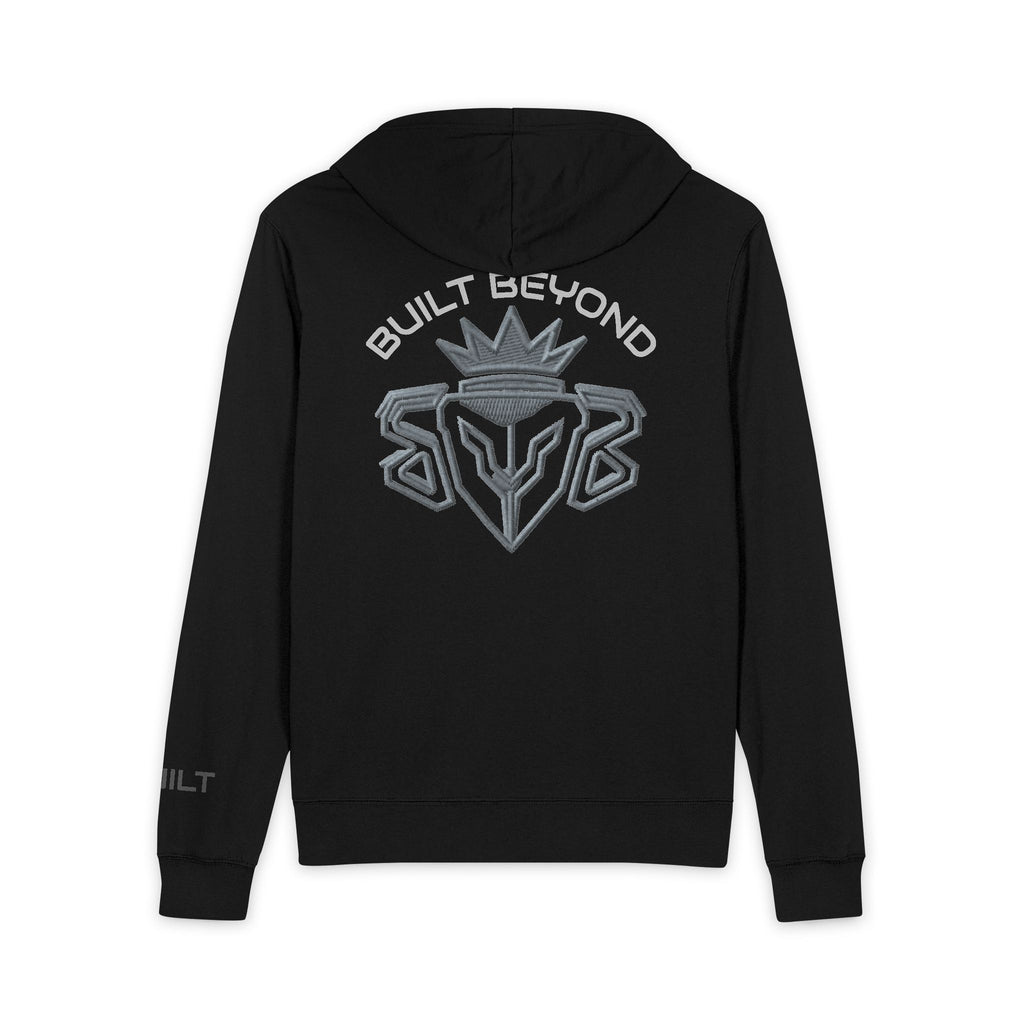 Full-Zip Hoodie — "Built Beyond" Graphic Hoodie