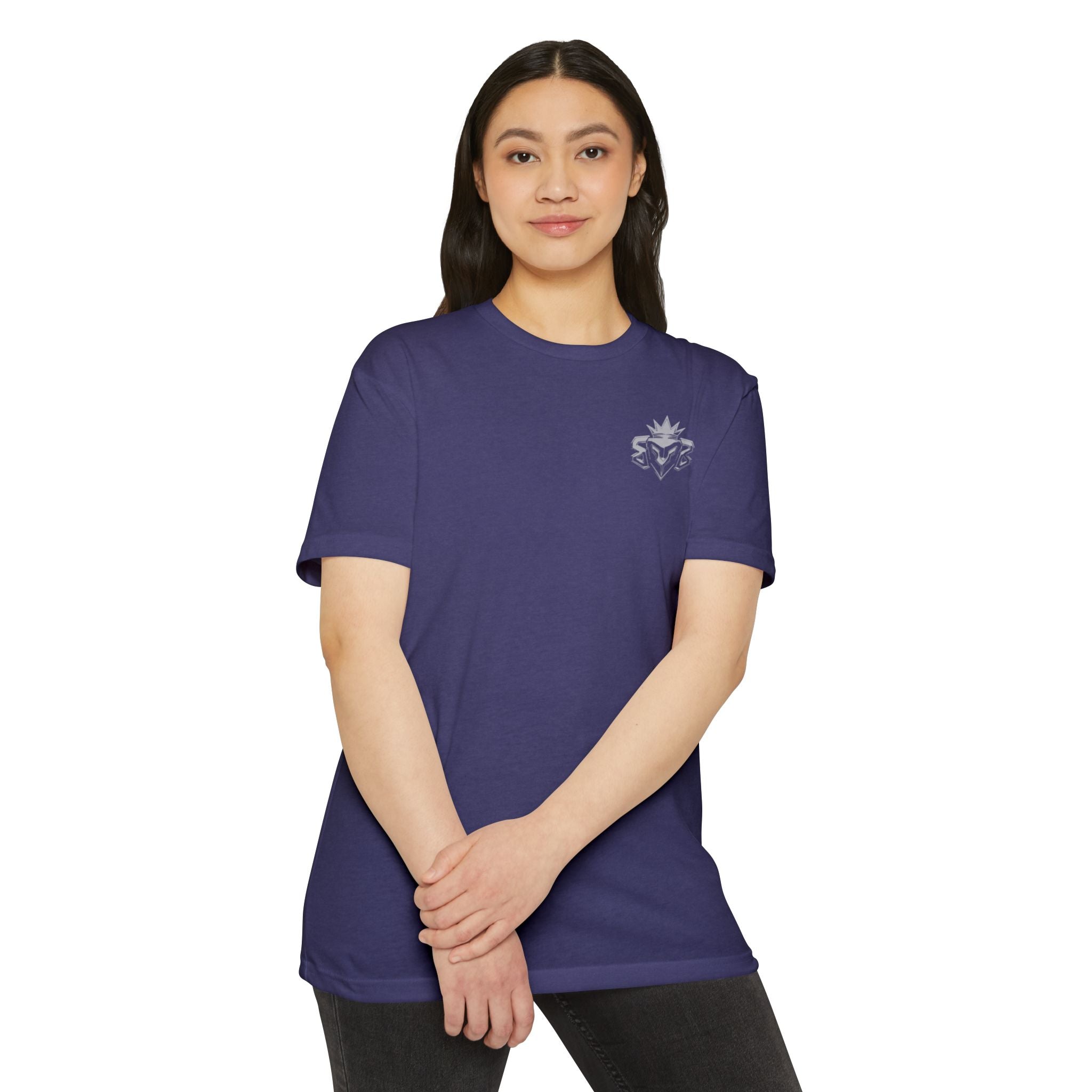 Built Beyond Logo T-Shirt — Minimal Front Emblem, Bold Back Graphic