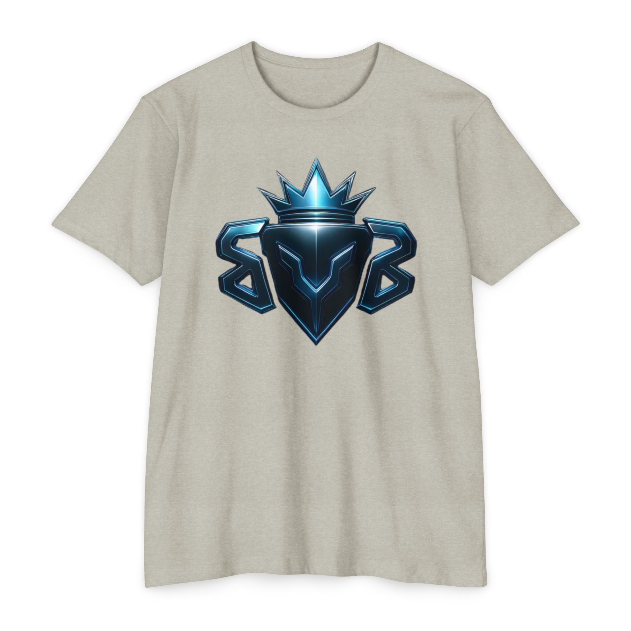 Blue Crown Emblem T-Shirt | Built Beyond Graphic Tee