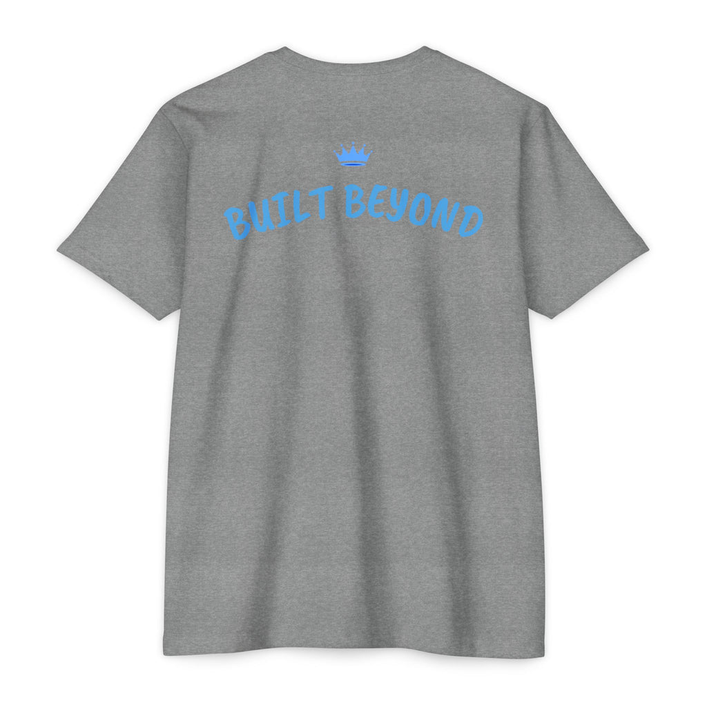 Blue Crown Emblem T-Shirt | Built Beyond Graphic Tee