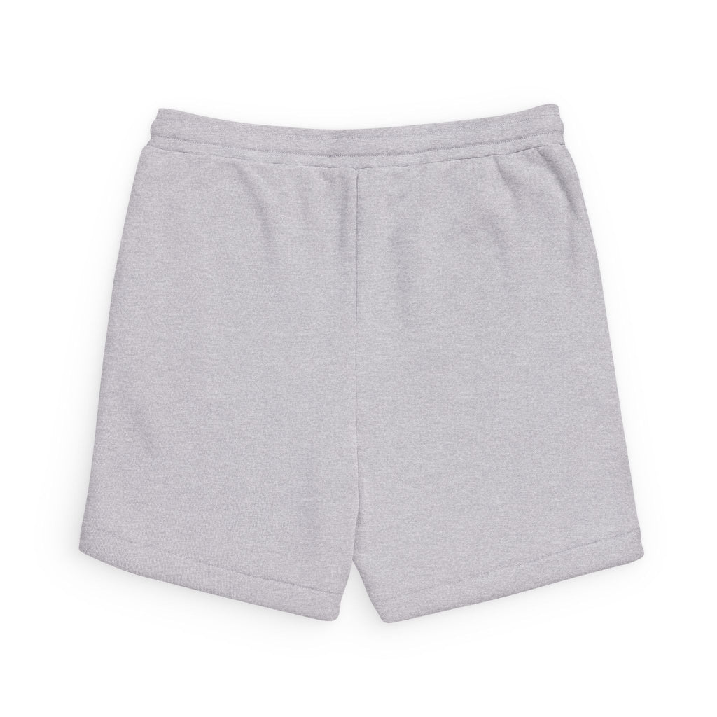 Men's Black Fleece Sweatshorts with Blue Emblem — Casual Athletic Lounge Shorts