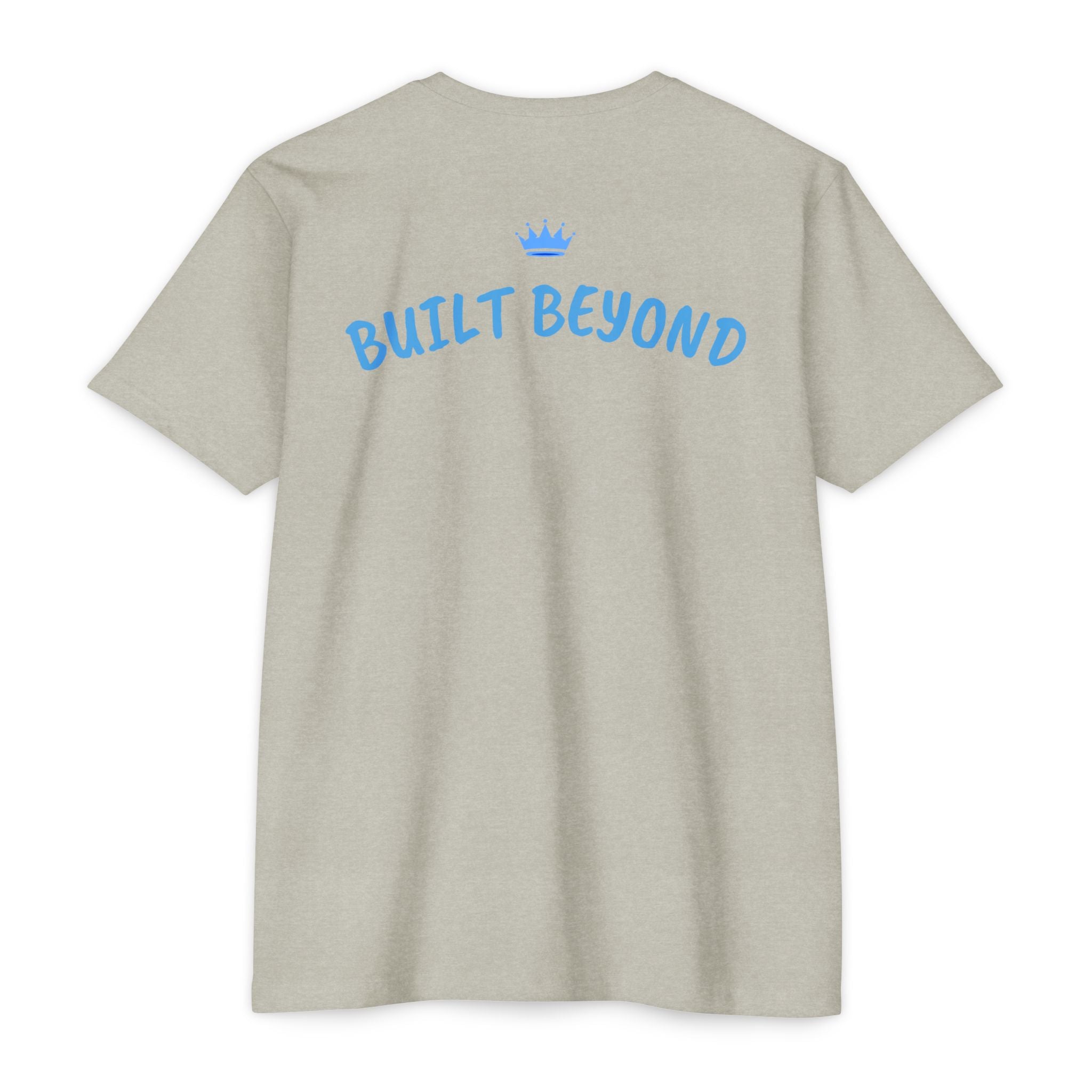 Blue Crown Emblem T-Shirt | Built Beyond Graphic Tee