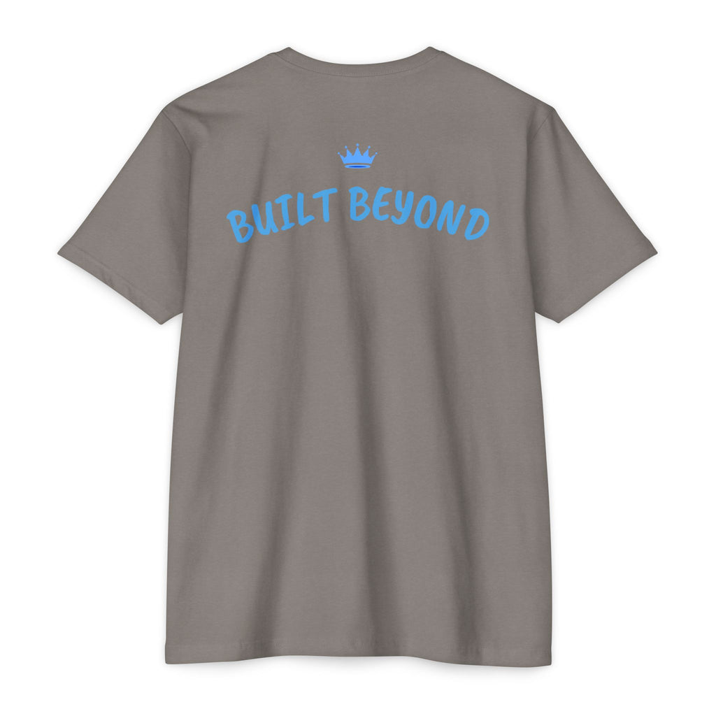 Blue Crown Emblem T-Shirt | Built Beyond Graphic Tee