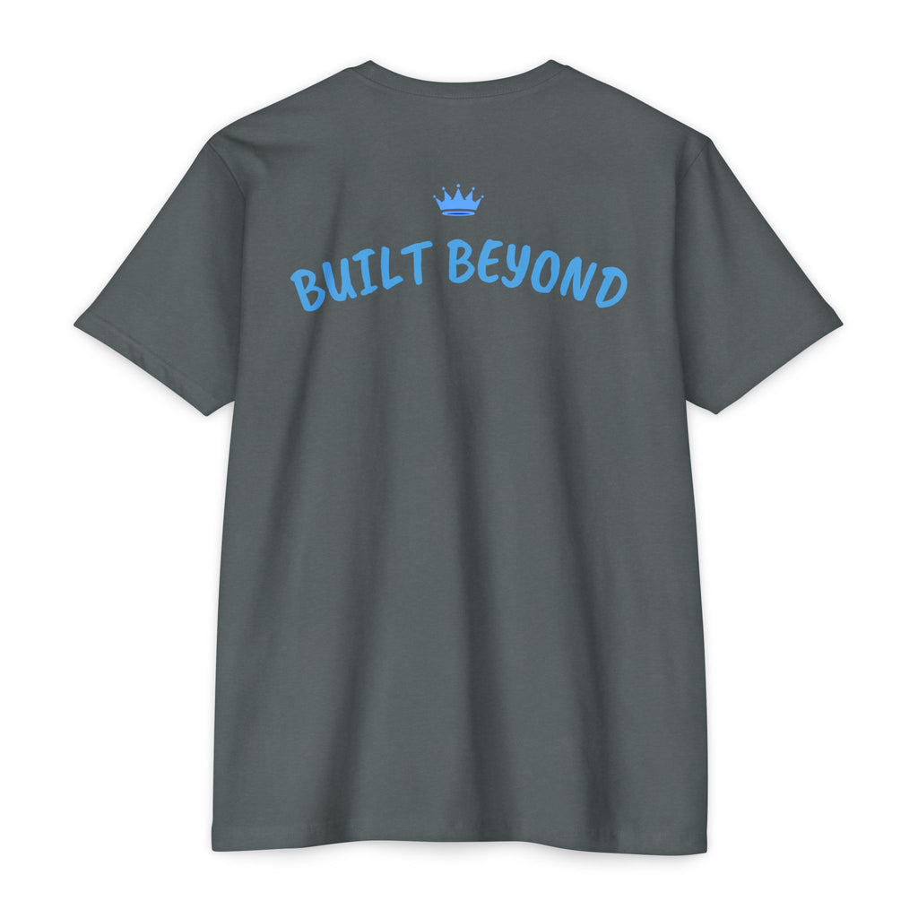 Blue Crown Emblem T-Shirt | Built Beyond Graphic Tee