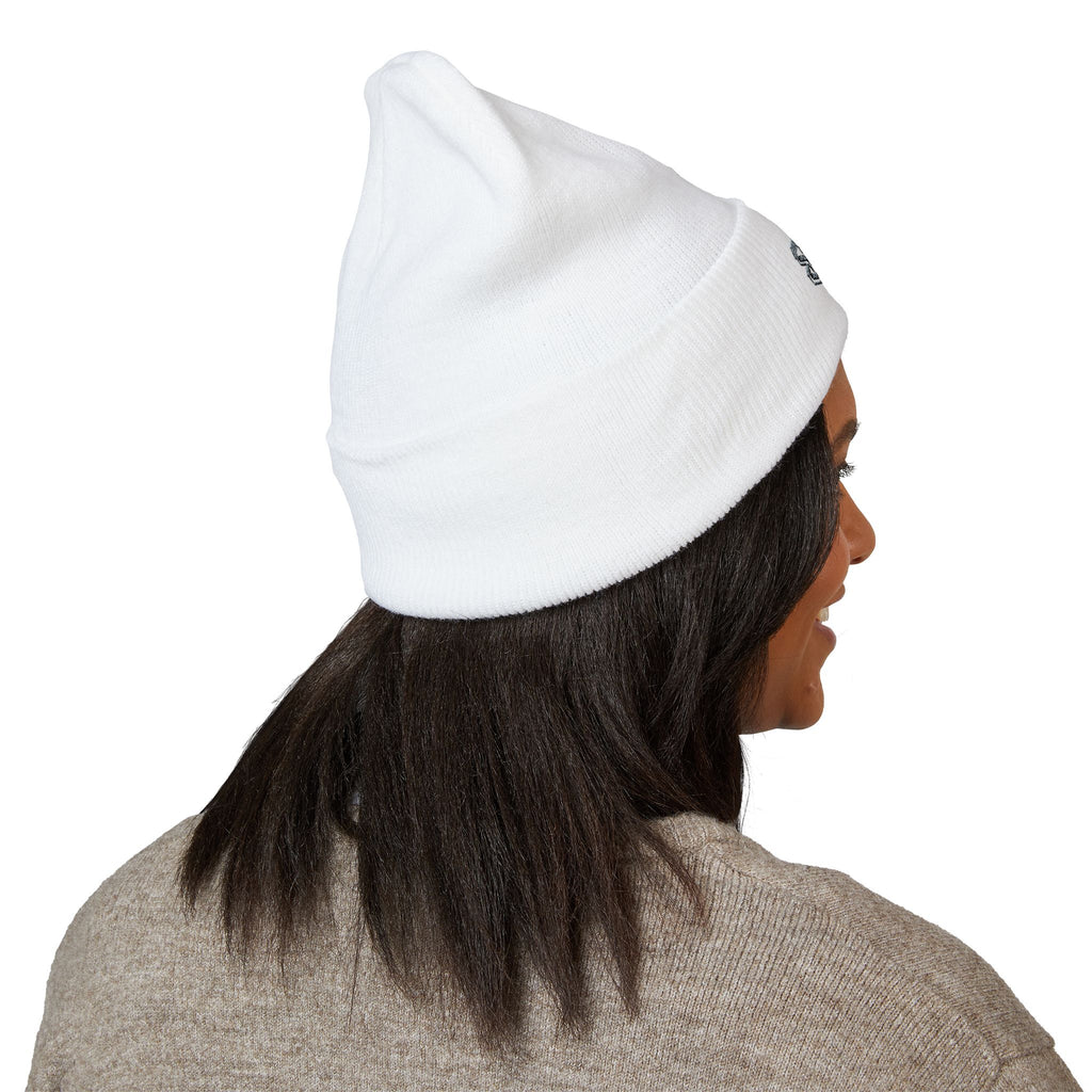 Embroidered Thistle Cuffed Beanie
