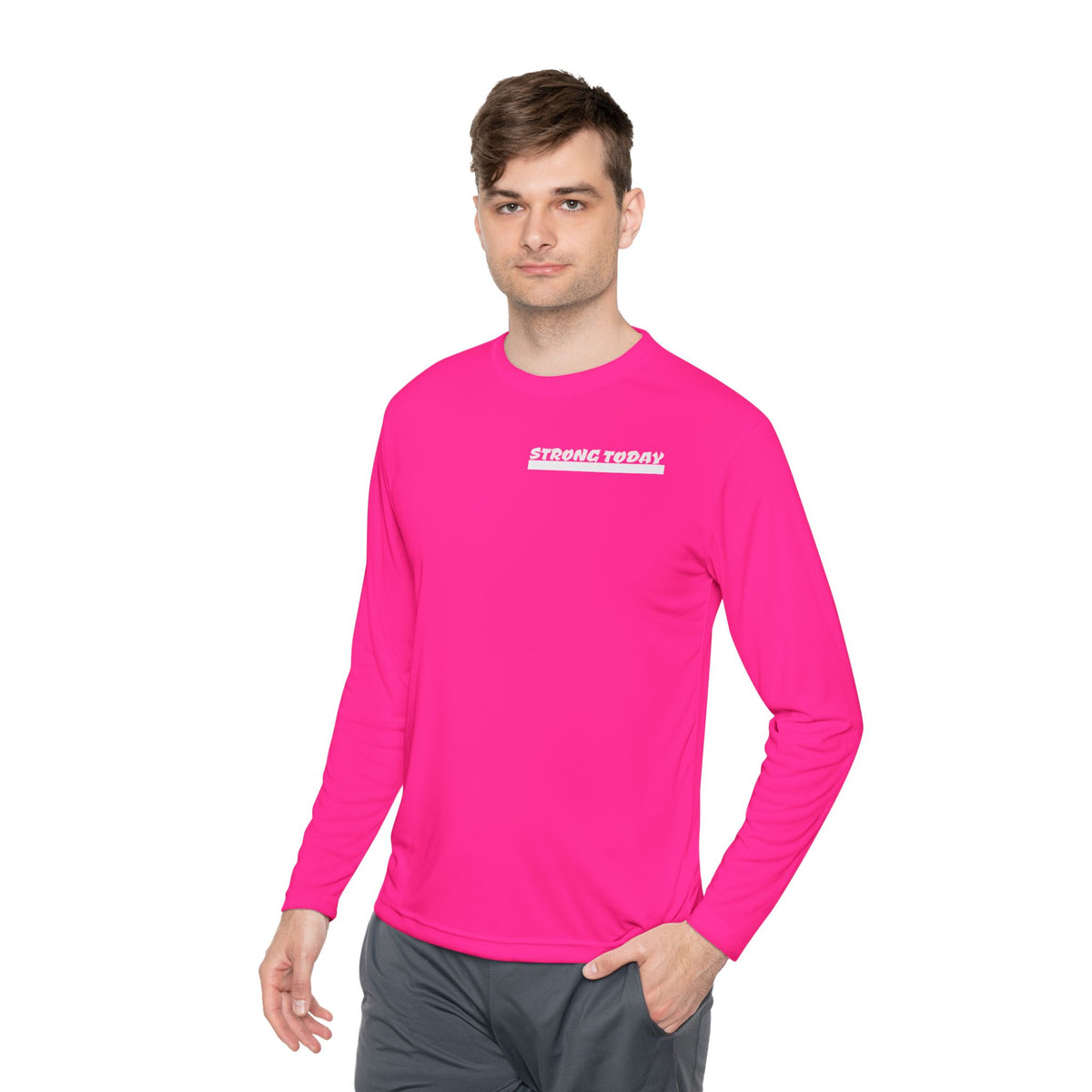 Built Beyond Long Sleeve Tee — Minimal Crown Graphic
