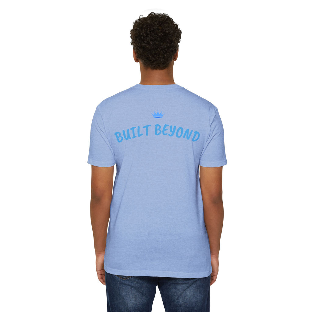 Blue Crown Emblem T-Shirt | Built Beyond Graphic Tee