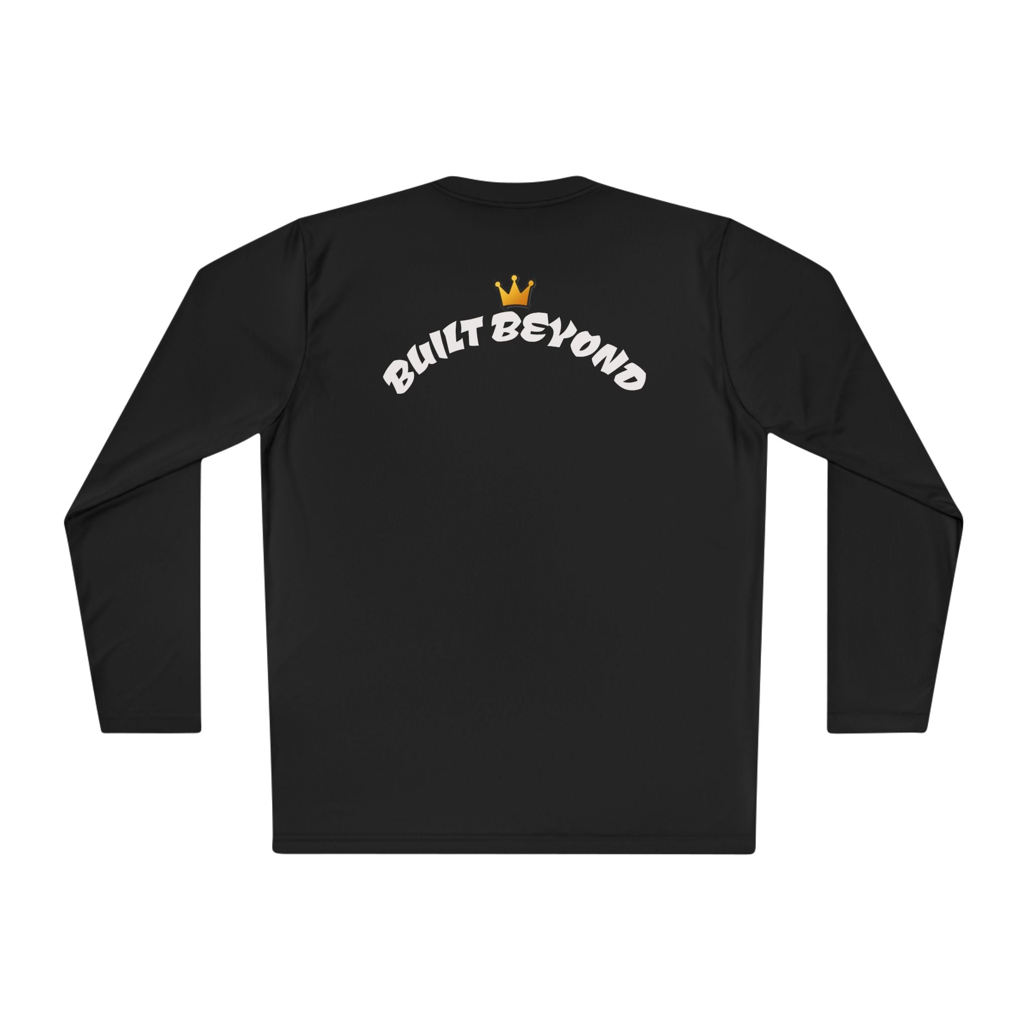 Built Beyond Long Sleeve Tee — Minimal Crown Graphic