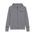 Full-Zip Hoodie — "Built Beyond" Crowned Shield Graphic