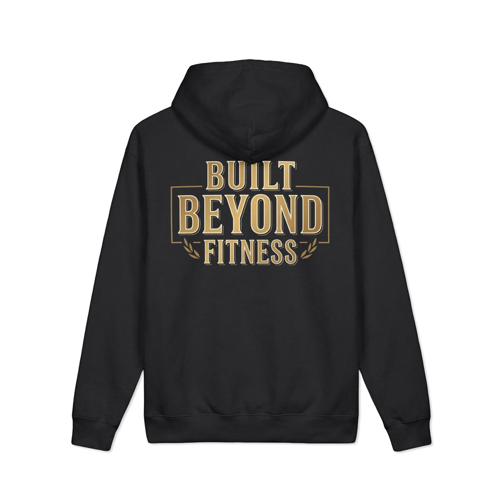 Built Beyond Fitness Hoodie — Vintage Gym Logo Pullover