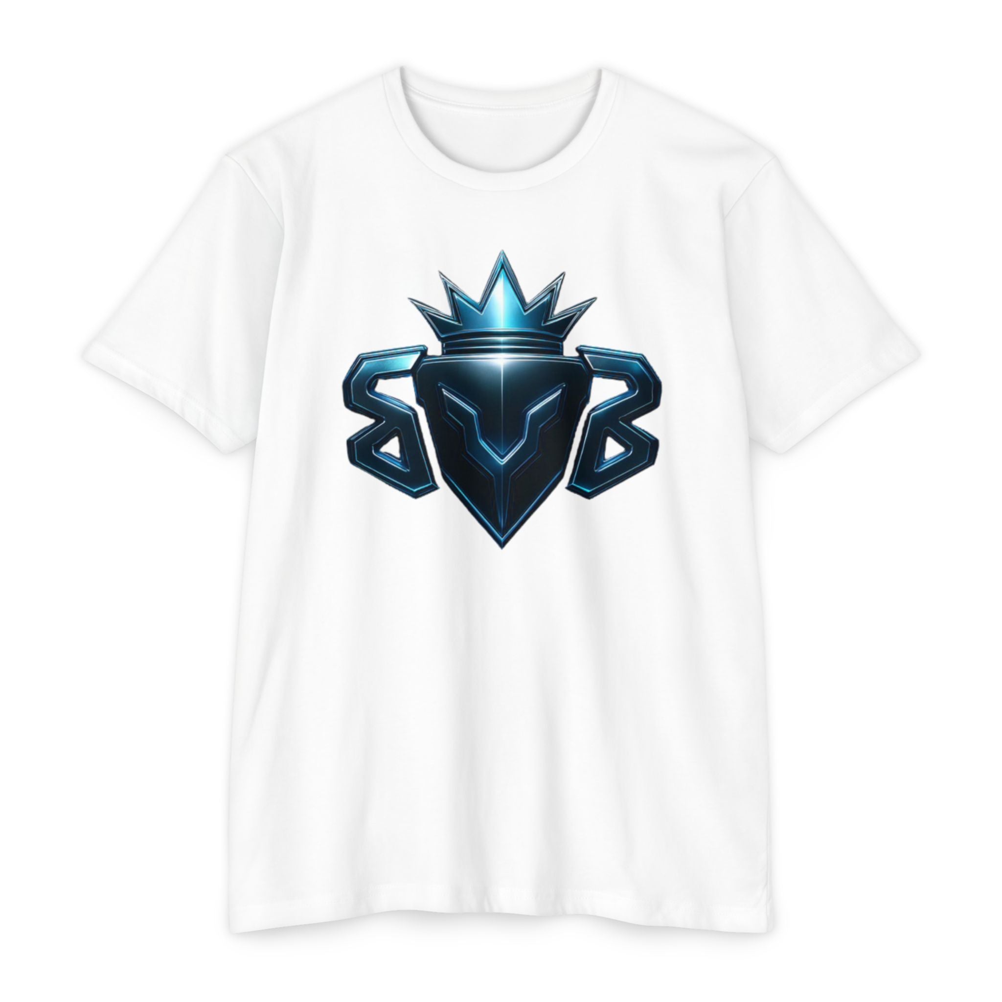 Blue Crown Emblem T-Shirt | Built Beyond Graphic Tee