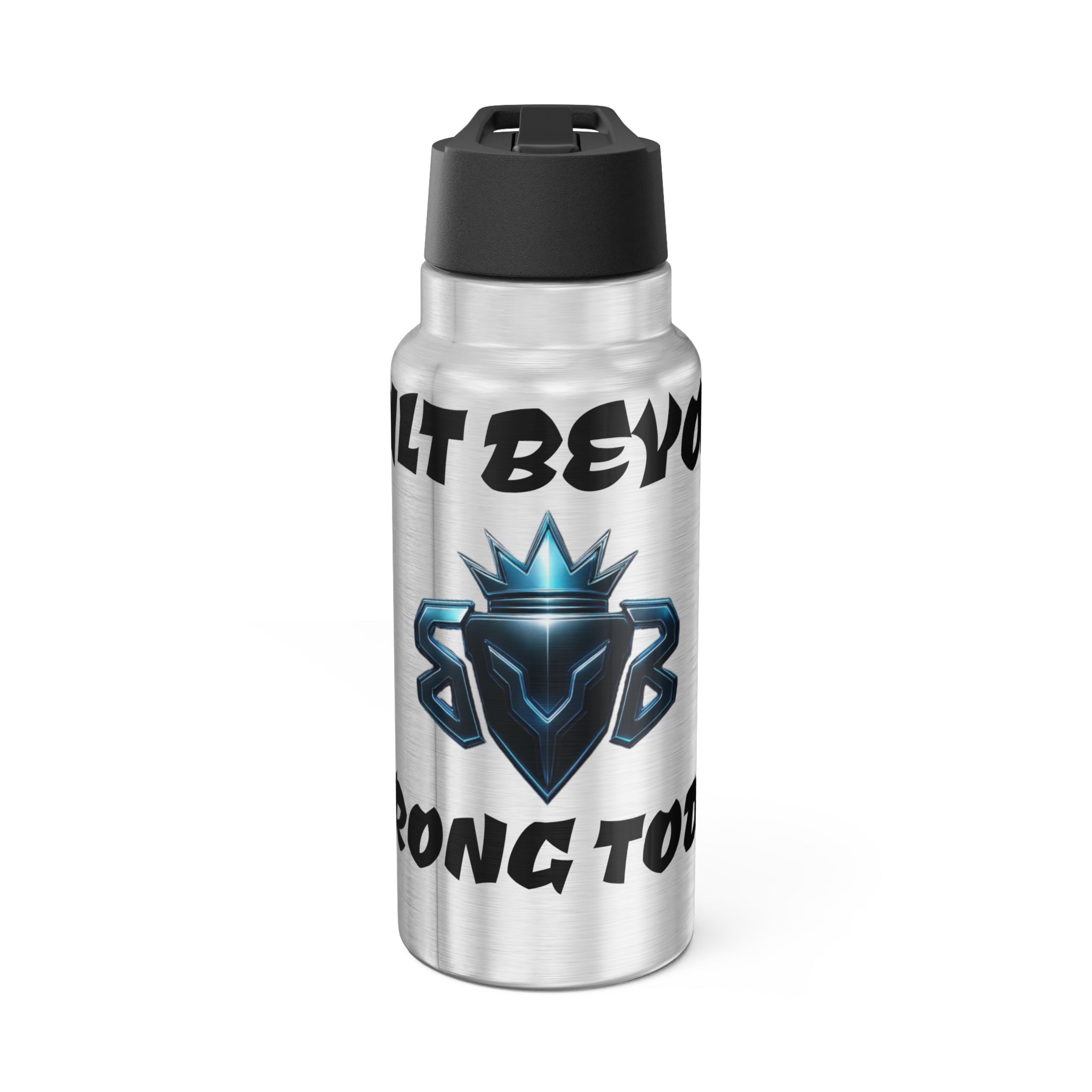 32oz Gator Tumbler — 'Built Beyond Strong' Insulated Water Bottle with Gator Crest