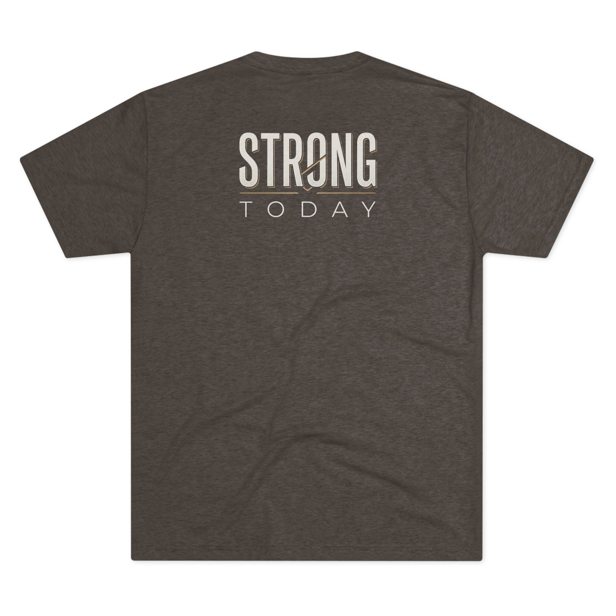 Built Beyond / Strong Today Tee — Motivational Fitness T-Shirt