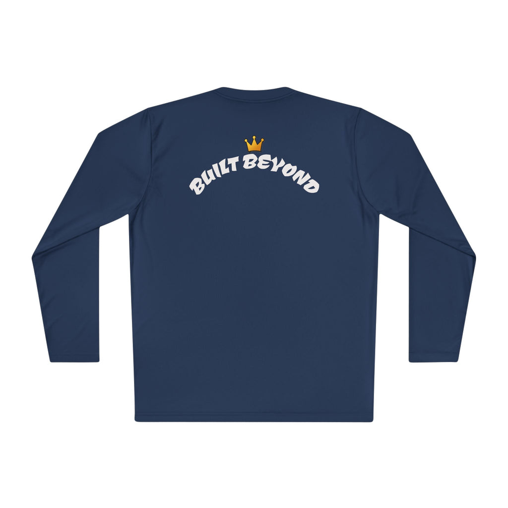 Built Beyond Long Sleeve Tee — Minimal Crown Graphic