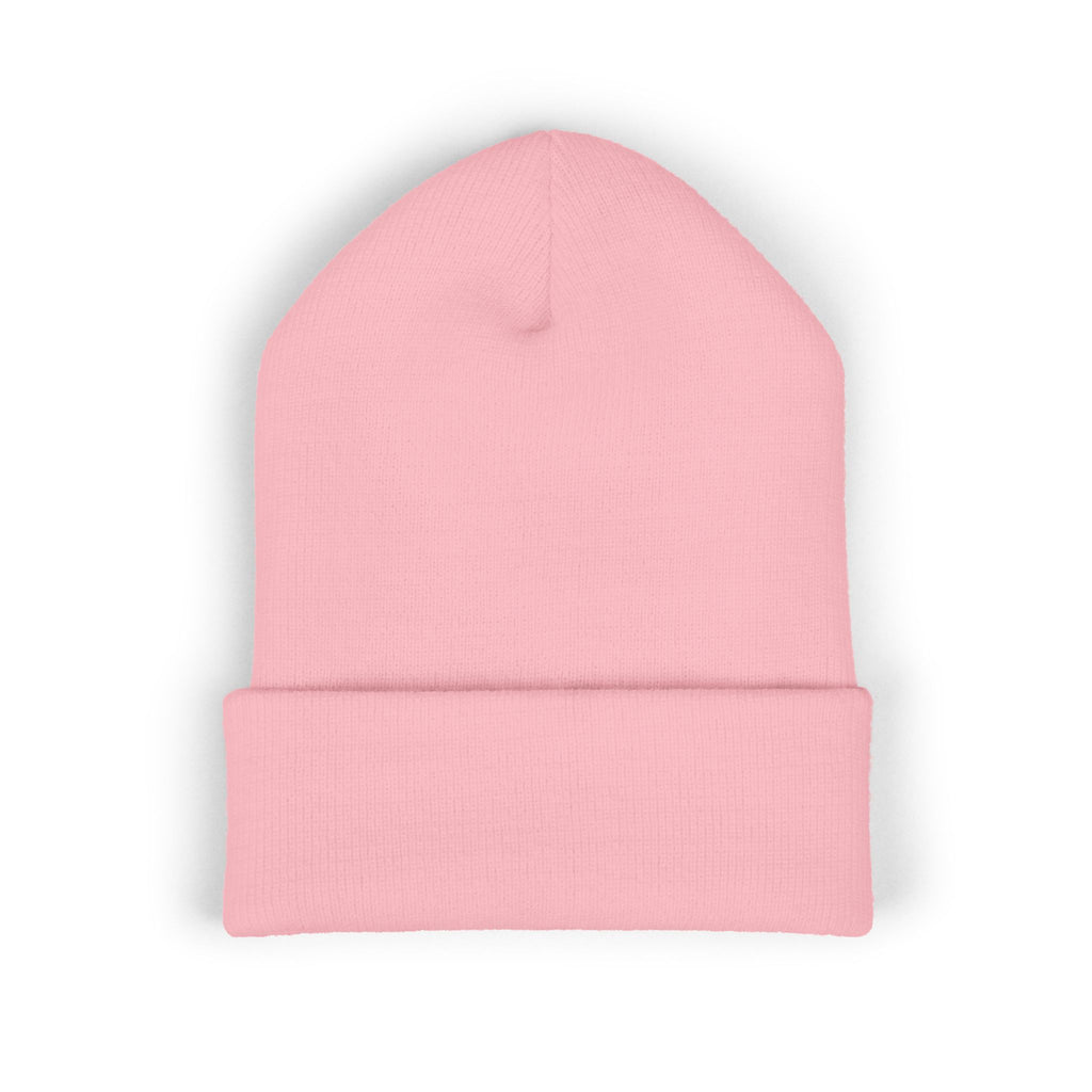 Embroidered Thistle Cuffed Beanie