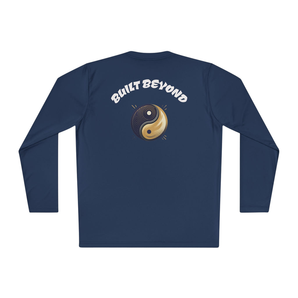 Built Beyond Long Sleeve Tee — Minimal Crown Graphic